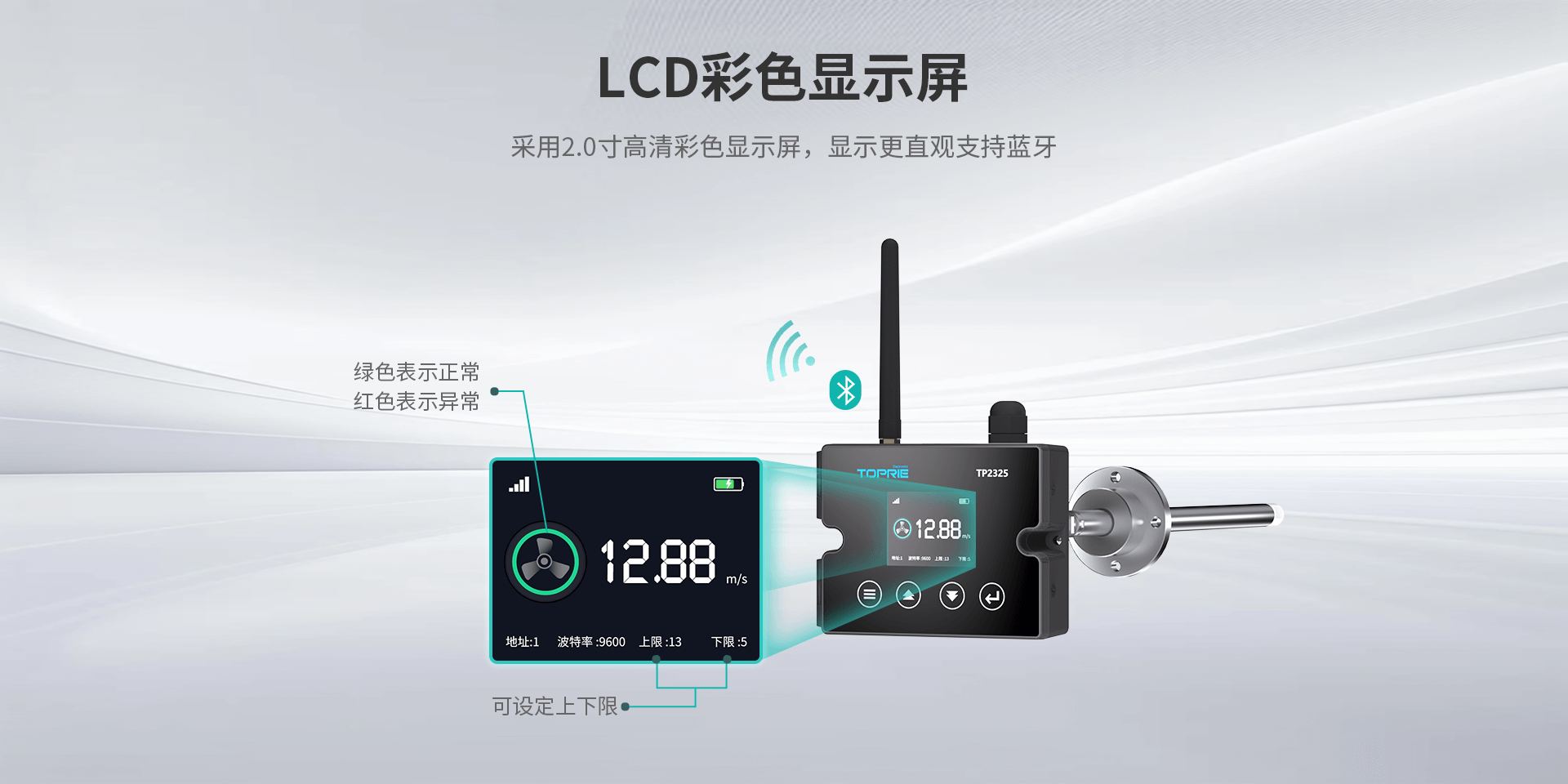 熱式風(fēng)速傳感器